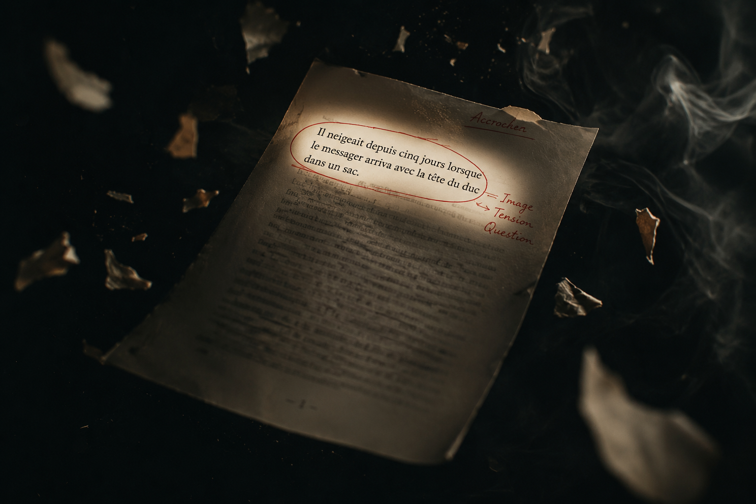 Comment écrire un prologue qui accroche dès la première ligne